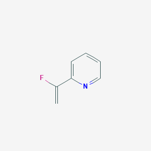 molecular formula C7H6FN B1455888 2-(1-Fluorovinyl)pyridine CAS No. 1331912-48-1