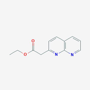 Ethyl 2-(1,8-naphthyridin-2-yl)acetate