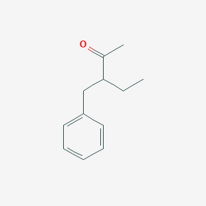 molecular formula C12H16O B14558959 3-Benzylpentan-2-one CAS No. 61780-85-6