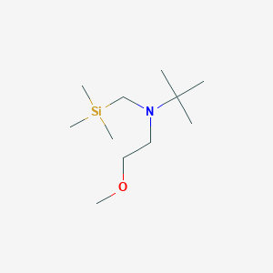 molecular formula C11H27NOSi B1455896 N-(Methoxymethyl)-2-methyl-N-[(trimethylsilyl)methyl]-2-propanamine CAS No. 455954-96-8
