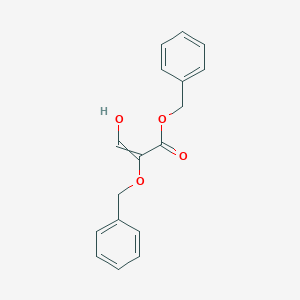 molecular formula C17H16O4 B14559101 Benzyl 2-(benzyloxy)-3-hydroxyprop-2-enoate CAS No. 62004-95-9