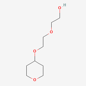 B1455911 2-[2-(Tetrahydro-2H-pyran-4-yloxy)ethoxy]ethanol CAS No. 1248556-18-4