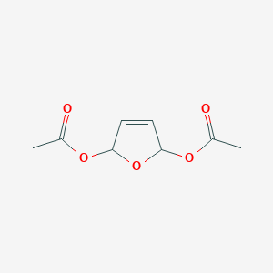 molecular formula C8H10O5 B145592 2,5-Diacetoxy-2,5-dihydrofuran CAS No. 7093-88-1