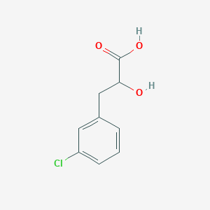 B1455924 3-(3-Chlorophenyl)-2-hydroxypropanoic acid CAS No. 139546-79-5