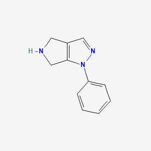 1-Phenyl-1,4,5,6-tetrahydropyrrolo[3,4-c]pyrazole