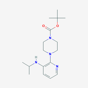 tert-Butyl 4-{3-[(propan-2-yl)amino]pyridin-2-yl}piperazine-1-carboxylate