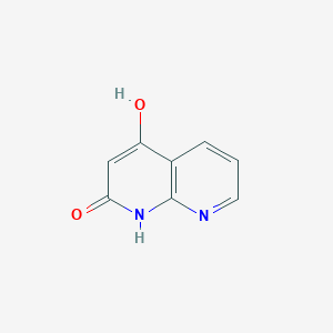 molecular formula C8H6N2O2 B1456001 4-羟基-1,8-萘啶-2(1H)-酮 CAS No. 59514-86-2