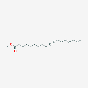 molecular formula C19H32O2 B14560031 Methyl octadec-14-en-10-ynoate CAS No. 62204-02-8
