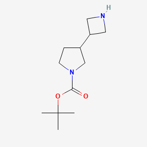 Tert-butyl 3-(azetidin-3-yl)pyrrolidine-1-carboxylate