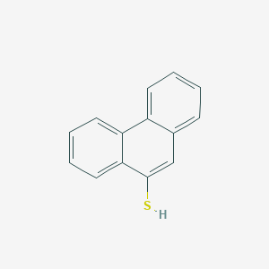 molecular formula C14H10S B14560318 Phenanthrene-9-thiol CAS No. 61708-79-0