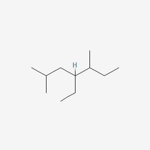 molecular formula C11H24 B14560399 4-Ethyl-2,5-dimethylheptane CAS No. 61868-28-8