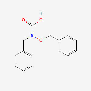 molecular formula C15H15NO3 B14560489 Benzyl(benzyloxy)carbamic acid CAS No. 61824-41-7
