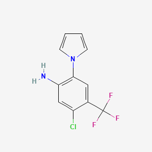 5-chloro-2-(1H-pyrrol-1-yl)-4-(trifluoromethyl)aniline