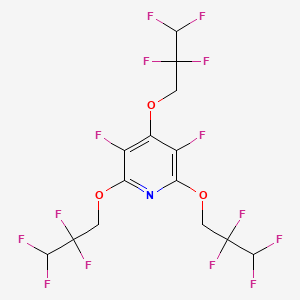 3,5-Difluoro-2,4,6-tris(2,2,3,3-tetrafluoropropoxy)pyridine