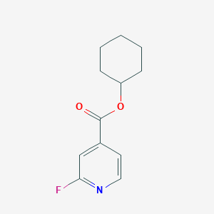 Cyclohexyl 2-fluoropyridine-4-carboxylate
