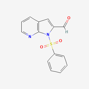 1-(Phenylsulfonyl)-1H-pyrrolo[2,3-b]pyridine-2-carbaldehyde