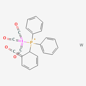 molecular formula C22H15IO4PW+ B14560604 CID 71391506 CAS No. 61876-19-5
