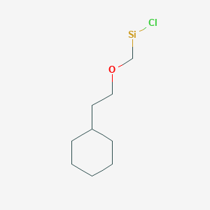 molecular formula C9H17ClOSi B14560615 CID 78065598 