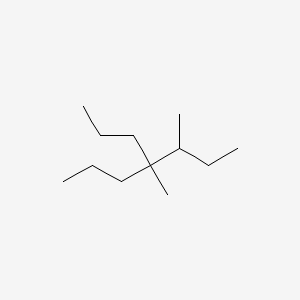 molecular formula C12H26 B14560648 3,4-Dimethyl-4-propylheptane CAS No. 62185-35-7