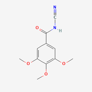 N-cyano-3,4,5-trimethoxybenzamide