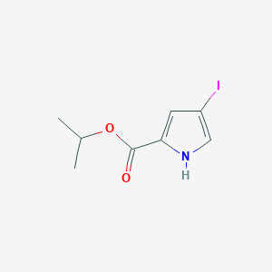 Propan-2-yl 4-iodo-1H-pyrrole-2-carboxylate