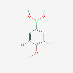 3-Chloro-5-fluoro-4-methoxyphenylboronic acid