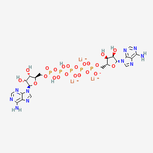P1,P5-Di(adenosine-5'-)pentaphosphate, trilithium salt