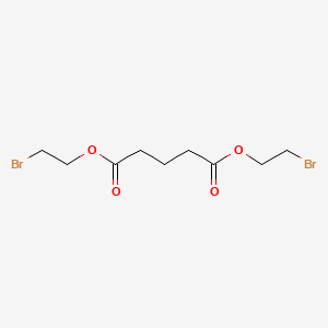 molecular formula C9H14Br2O4 B14560787 Bis(2-bromoethyl) pentanedioate CAS No. 62081-14-5
