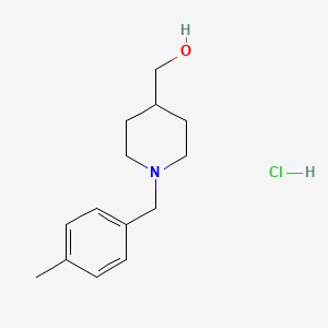 [1-(4-Methylbenzyl)piperidin-4-yl]methanol hydrochloride