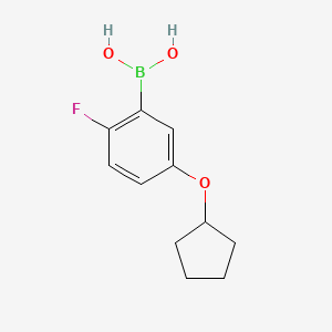 5-(Cyclopentyloxy)-2-fluorophenylboronic acid