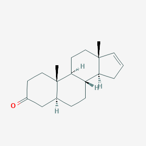 molecular formula C19H28O B145609 5alpha-Androst-16-en-3-one CAS No. 18339-16-7