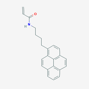 molecular formula C23H21NO B014561 N-Acryloyl-1-pyrenebutylamine CAS No. 133399-57-2