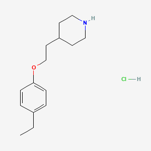 4-[2-(4-Ethylphenoxy)ethyl]piperidine hydrochloride