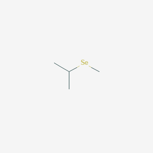 molecular formula C4H10Se B14561050 Propane, 2-(methylseleno)- CAS No. 62037-00-7