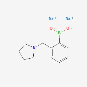 Disodium [2-(pyrrolidin-1-ylmethyl)phenyl]boronate