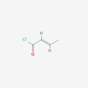 molecular formula C4H5ClO B145612 2-Butenoyl chloride CAS No. 625-35-4