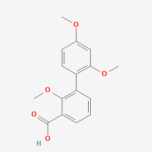 3-(2,4-Dimethoxyphenyl)-2-methoxybenzoic acid