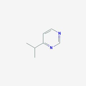 molecular formula C7H10N2 B145613 4-Isopropylpyrimidine CAS No. 129793-51-7