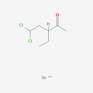 molecular formula C7H12Cl2OSn B14561341 CID 71393770 