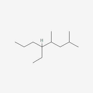 molecular formula C12H26 B14561395 5-Ethyl-2,4-dimethyloctane CAS No. 62184-05-8