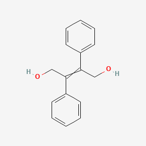 molecular formula C16H16O2 B14561510 2,3-Diphenylbut-2-ene-1,4-diol CAS No. 62142-84-1
