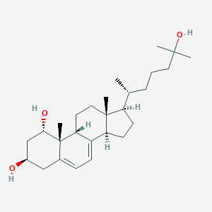(1S,3R,9R,10R,13R,14R,17R)-17-[(2R)-6-Hydroxy-6-methylheptan-2-yl]-10,13-dimethyl-2,3,4,9,11,12,14,15,16,17-decahydro-1H-cyclopenta[a]phenanthrene-1,3-diol