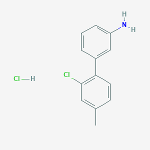 3-(2-Chloro-4-methylphenyl)aniline hydrochloride