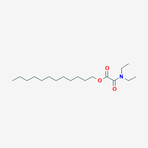 molecular formula C18H35NO3 B14561794 Dodecyl (diethylamino)(oxo)acetate CAS No. 62248-39-9