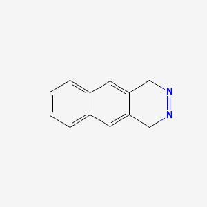 molecular formula C12H10N2 B14561824 1,4-Dihydrobenzo[g]phthalazine CAS No. 61866-14-6