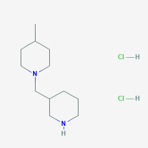 4-Methyl-1-(3-piperidinylmethyl)piperidine dihydrochloride