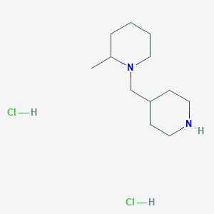 2-Methyl-1-(4-piperidinylmethyl)piperidine dihydrochloride