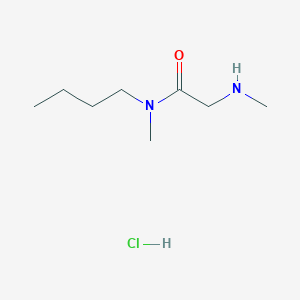 N-Butyl-N-methyl-2-(methylamino)acetamide hydrochloride