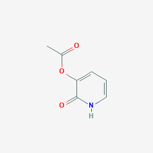 molecular formula C7H7NO3 B145625 3-Acetoxy-2-pyridone CAS No. 61296-14-8