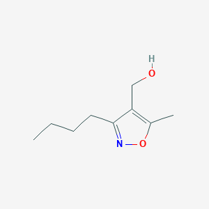 B1456254 (3-Butyl-5-methyl-isoxazol-4-yl)-methanol CAS No. 1239465-21-4